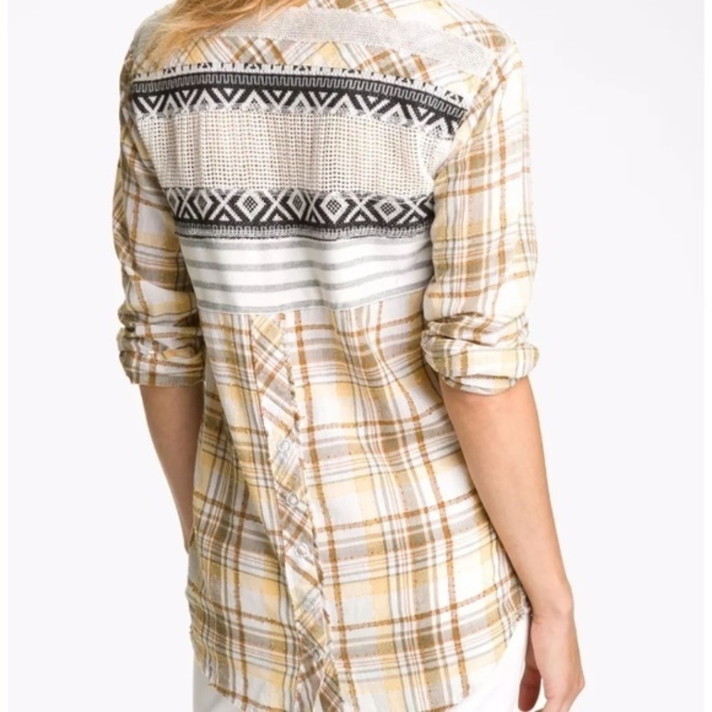 We The Free Flannel Top XS